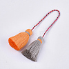 Polycotton(Polyester Cotton) Tassel Big Pendant Decorations FIND-S302-01O-2