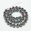Non-magnetic Synthetic Hematite Beads Strands X-G-Q943-13-2