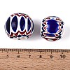 Handmade Millefiori Glass Rondelle Beads LS-LA-N002-21A-3