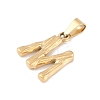 304 Stainless Steel Pendants STAS-F235-01G-M-2