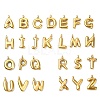 304 Stainless Steel Alphabet Pendants Ion Plating(IP) STAS-U033-02G-1
