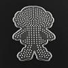Girl ABC Plastic Pegboards used for 5x5mm DIY Fuse Beads DIY-Q009-42-1