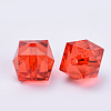 Transparent Acrylic Beads TACR-Q259-8mm-V12-3