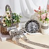 Polyester Hollow Embroidered Lace Trim OCOR-WH0079-13B-5