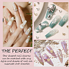 36Pcs 2 Style Star Alloy Rhinestone Cabochons MRMJ-OC0003-36-7