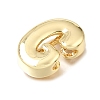 Brass Slide Charms KK-E802-33G-G-2