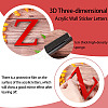 Acrylic Mirror Wall Stickers Decal DIY-CN0001-13B-Z-4
