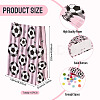 15Pcs Football Print Paper Cady Bags ABAG-TA0002-33A-4