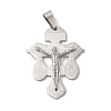 Non-Tarnish 304 Stainless Steel Pendants STAS-C103-02P-1