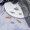 2 Sets 2 Colors Alloy Watch Band Clasps FIND-FH0009-39-4