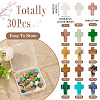 30Pcs 15 Styles Natural & Synthetic Mixed Gemstone Beads G-TA0002-13-4