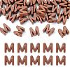 Opaque Acrylic European Beads OACR-TAC0019-006M-1