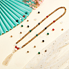 SUPERFINDINGS DIY Beaded Necklace Making Kits DIY-FH0004-49-5