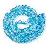 Transparent Crackle Baking Paint Glass Beads X1-DGLA-T003-01C-05-2