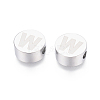 Tarnish Resistant 304 Stainless Steel Beads STAS-I126-02P-W-1