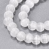 Glass Imitation Cat Eye Beads Strands GLAA-N075-01A-12-3