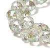 Transparent Glass Beads Strands EGLA-D030-03C-3