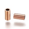 Ion Plating(IP) 304 Stainless Steel Tube Beads LS-STAS-L216-23E-RG-2