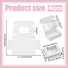 Foldable Creative Kraft Paper Mailer Boxes with Visible Window CON-WH0113-08A-03-2