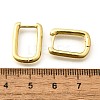 Brass Huggie Hoop Earrings X-EJEW-F245-04G-A-3