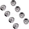 316 Stainless Steel European Beads STAS-UN0005-58-1
