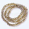 Electroplate Glass Beads Strands EGLA-A034-T3mm-A12-2