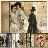 10Pcs 10 Styles Wedding Theme Scrapbook Paper Pads PW-WGB9E87-01-1