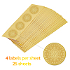 Self Adhesive Gold Foil Embossed Stickers DIY-WH0211-023-3