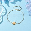 304 Stainless Steel Satellite Chain Bracelet Makings X-BJEW-JB10587-02-2