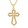Brass Pendant Necklaces for Men NJEW-BB62425-A-1