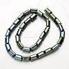 Electroplate Non-magnetic Synthetic Hematite Beads Strands G-F300-02-07-2