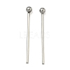 Tarnish Resistant 304 Stainless Steel Ball Head pins STAS-M010-18mm-01-2