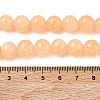 Dyed Natural Malaysia Jade Beads Strands G-G021-02C-23-2