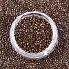 FGB 11/0 Grade A Baking Paint Glass Seed Beads SEED-S030-1047-3