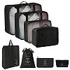 8Pcs Polyester Travel Toiletry Bags ABAG-WH0046-118B-1