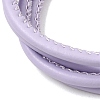 Microfiber Leather Multi-strand Cord Bracelets Makings FB-CBA983F-01G-07-2