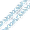 Electroplate Glass Beads Strands EGLA-B009-05A-10-1