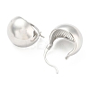 Rack Plating Brass Round Hoop Earrings EJEW-Q779-03P-2