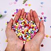 1500Pcs 15 Style Opaque Acrylic Beads SACR-SZ0001-13-4