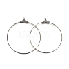 Tarnish Resistant 304 Stainless Steel Pendants STAS-F191-09P-D-1