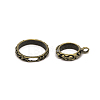 Zinc Alloy Toggle Clasps PALLOY-WH0085-98-2