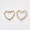 ABS Plastic Imitation Pearl Pendants X-PALLOY-T071-018-2