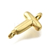 Brass Connector Charms KK-P295-01G-T-2