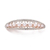 Alloy Crystal Rhinestone Hair Barrettes LS-PHAR-D012-02LG-1