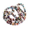 Natural & Synthetic Mixed Gemstone Beads Strands G-F703-13-3