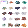 19Pcs Various Gemstone No Hole Chips in Bottles G-PH0034-50-5