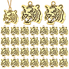Tibetan Style Alloy Pendanrs FIND-WH0199-392AG-1