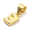 Brass Charms KK-Z027-14G-E-2