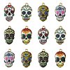 Alloy Enamel Pendants ENAM-CJ0001-37-1