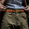 2Pcs 2 Colors Vintage Style Alloy Western Sheriff Belt Buckle for Men AJEW-FG0003-11-6